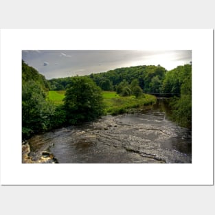 View from the Naysmith Bridge Posters and Art